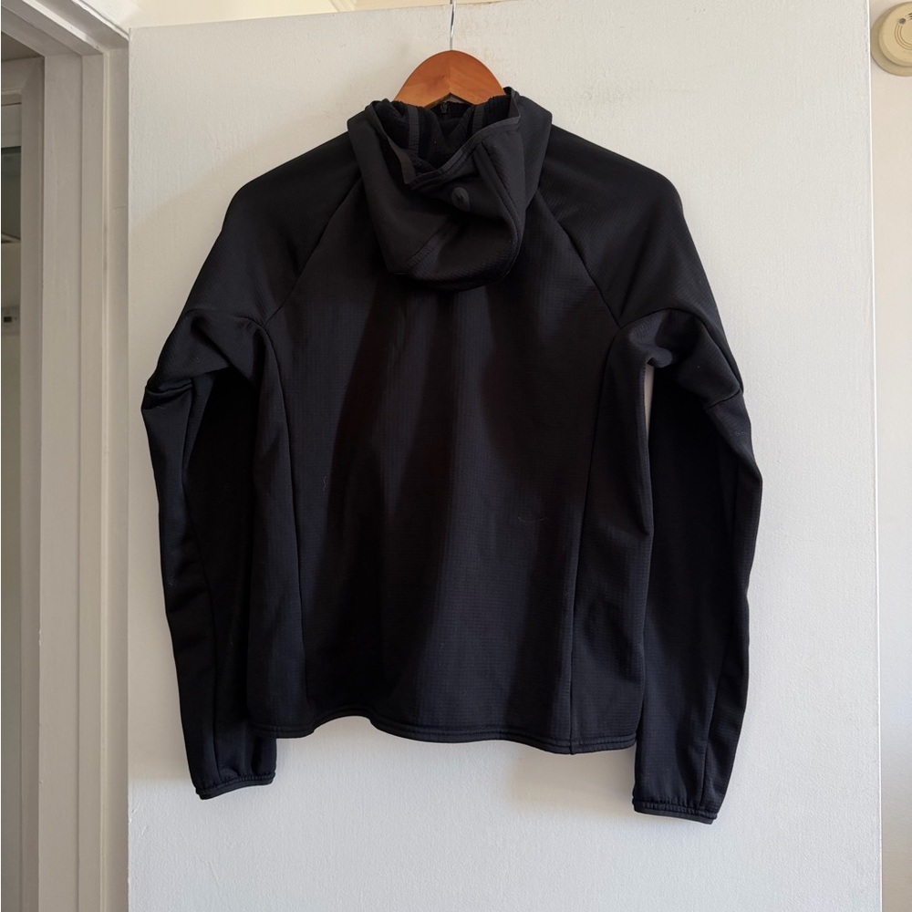 Marmot Women’s Black Leconte Full Zip Hooded Jacket size Small EUC - Picture 9 of 15